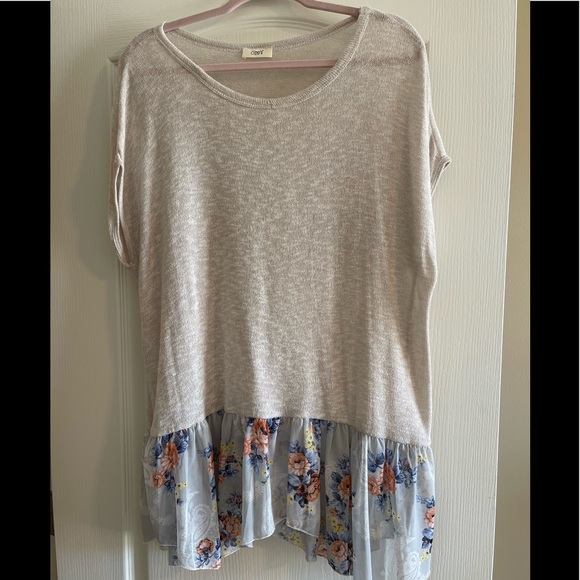 ODDY Floral Knit Top - Picture 1 of 11